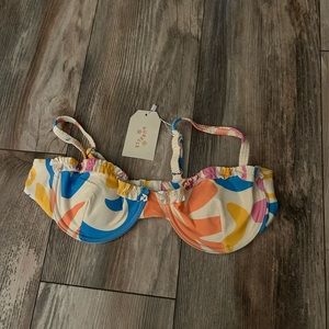 Aurelle Ruffle Bikini Top